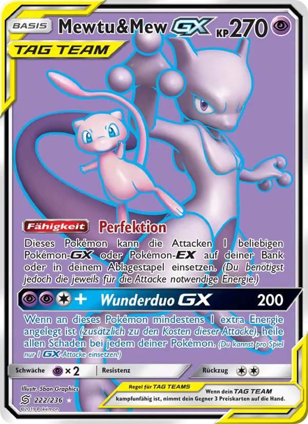 Mewtu & Mew GX, Bund der Gleichgesinnten No. 222