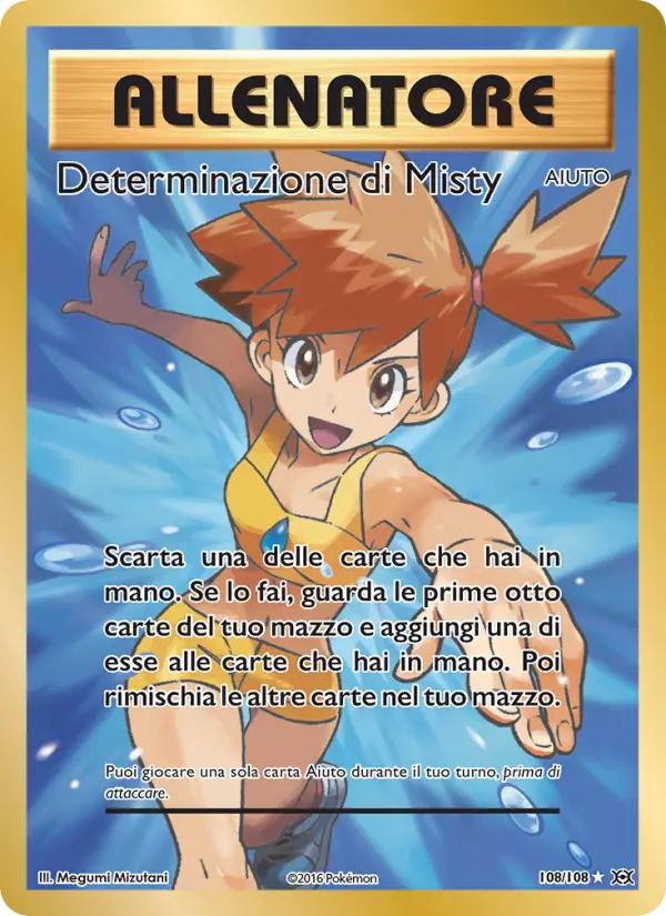 Determinazione di Misty, Evoluzioni No. 108