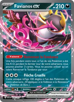 Favianos-ex, Héros Transcendants Nº 142 Holo