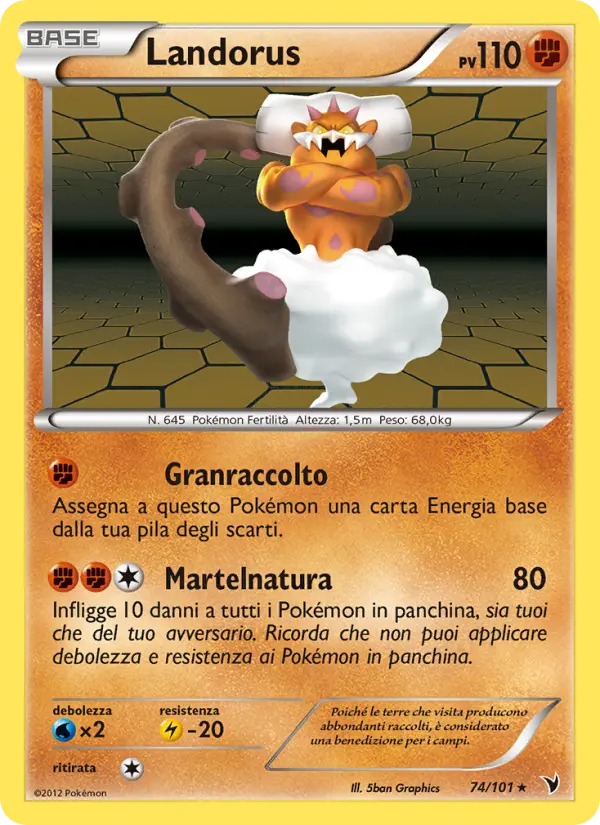Landorus, Vittorie Regali No. 74