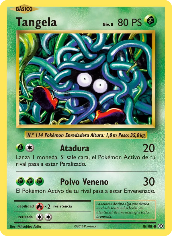Tangela, Evoluciones No. 8