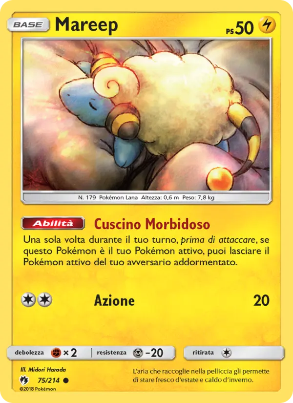 Mareep, Tuoni Perduti Nº 75