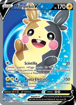 Morpeko V, Spada e Scudo No. 190 Holo