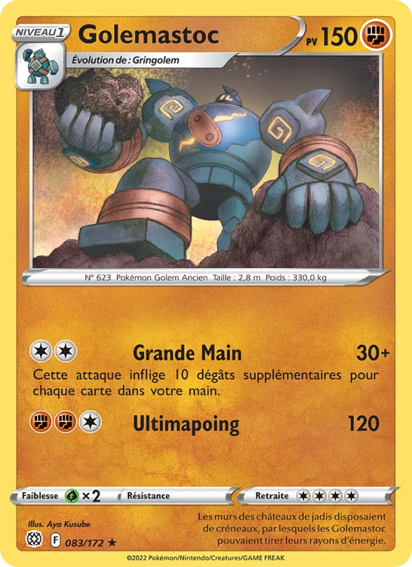 Golemastoc, Stars Étincelantes No. 083