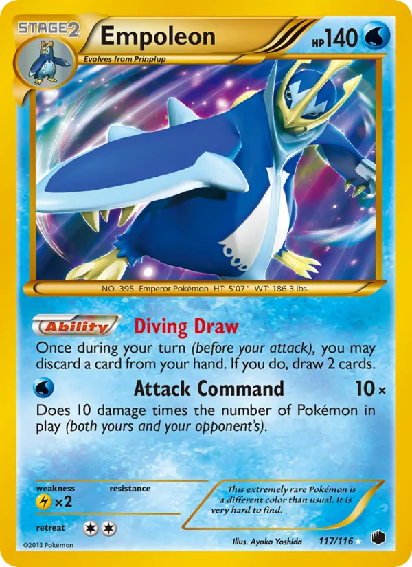 Empoleon, Plasma Freeze No. 117