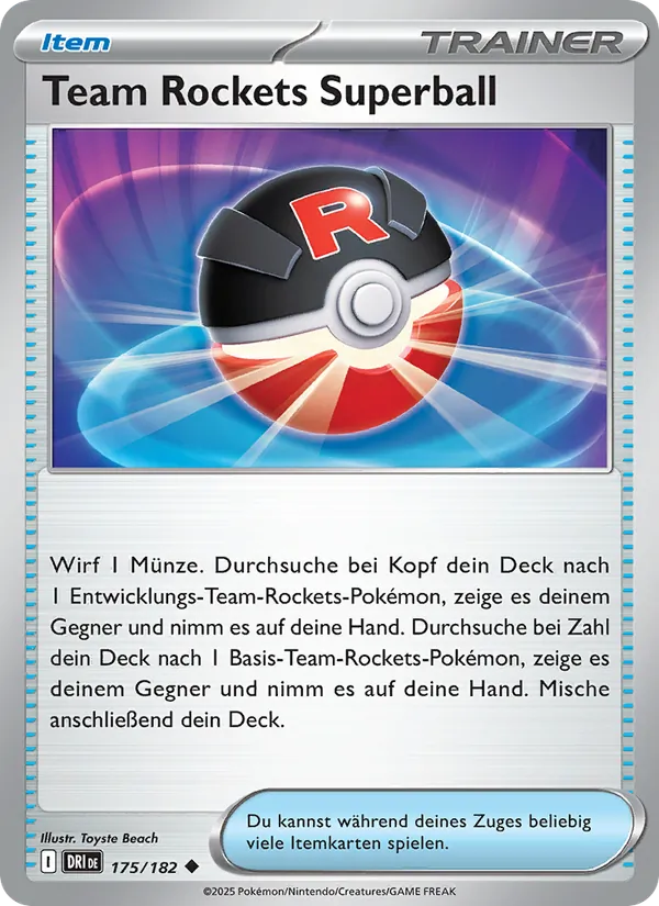 Team Rockets Superball, Ewige Rivalen Nº 175