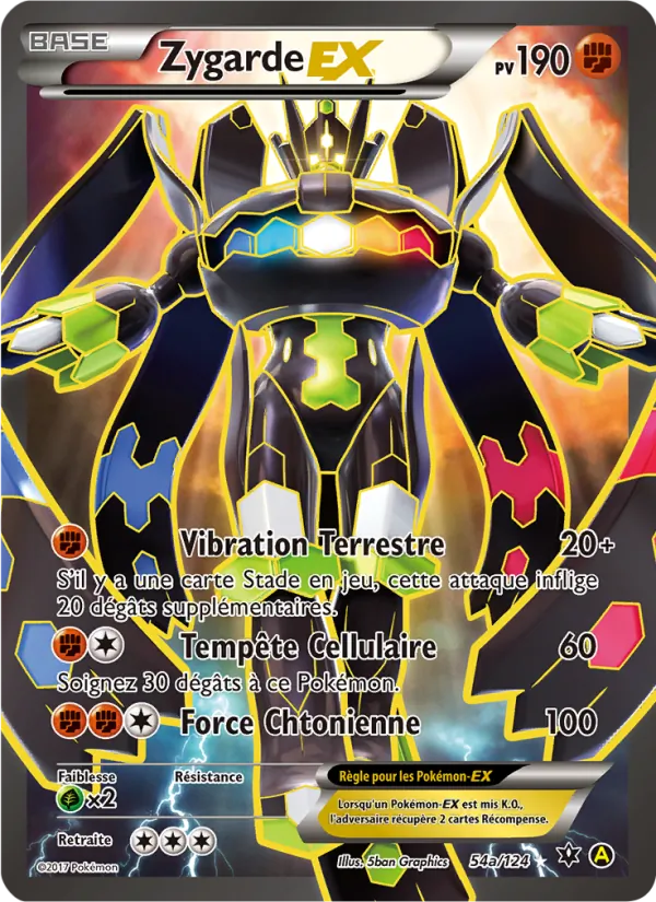 Zygarde EX, Impact des Destins No. 54a