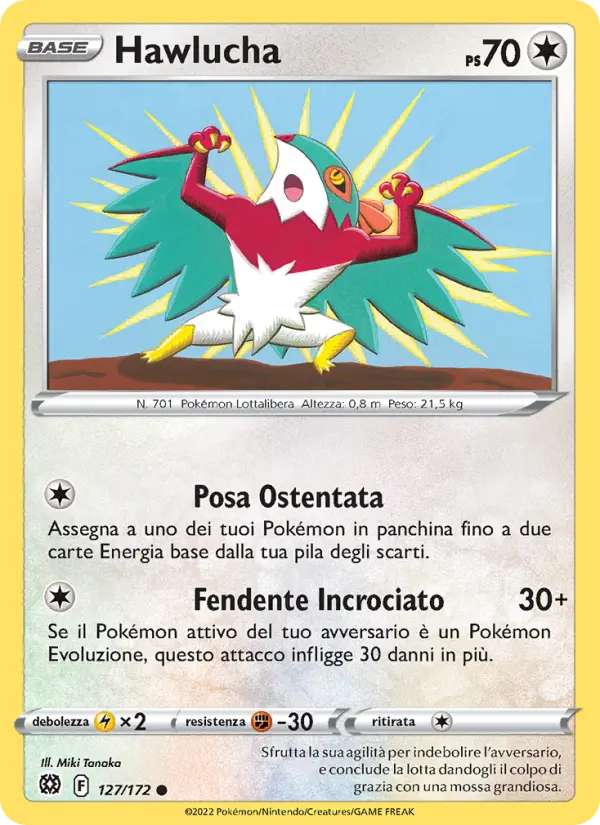 Hawlucha, Astri Lucenti Nº 127