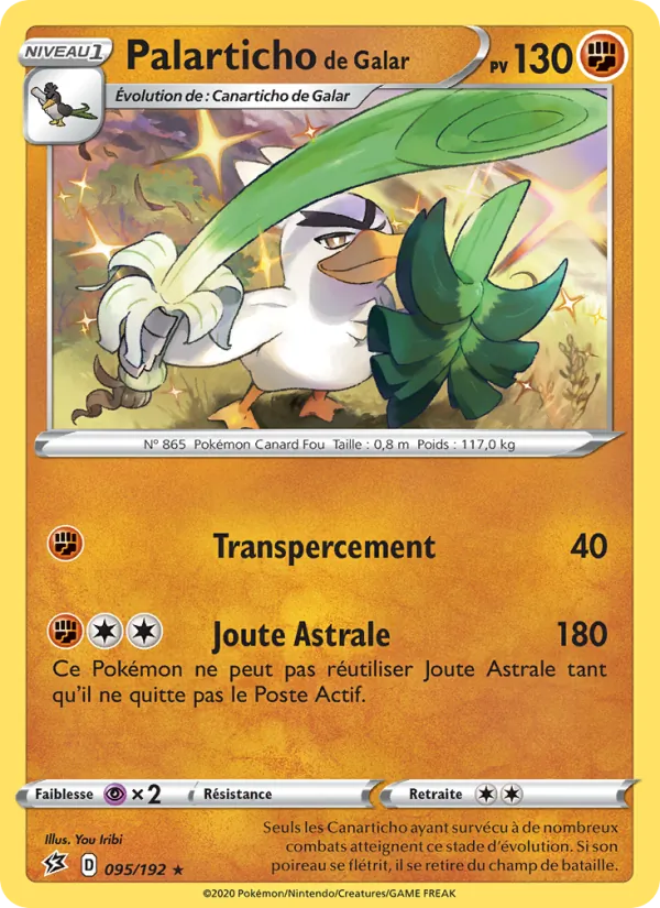 Palarticho de Galar, Clash des Rebelles Nº 95