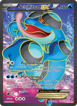 Seismitoad EX, Colpi Furiosi No. 106 Normal