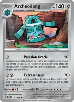 Archéodong, Flammes Obsidiennes No. 145 Normal