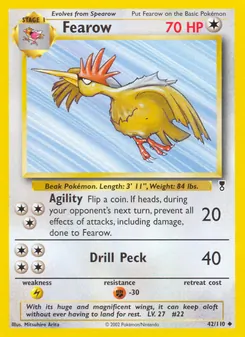 Fearow, Legendary Collection No. 42 Normal