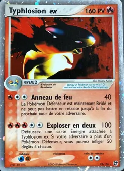 Typhlosion ex, EX Tempête de sable Nº 99 Holo