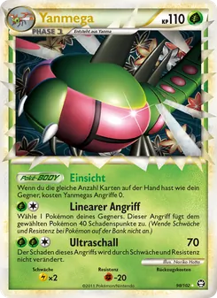 Yanmega, Triumph Nº 98 Holo