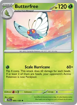 Butterfree, Journey Together No. 003