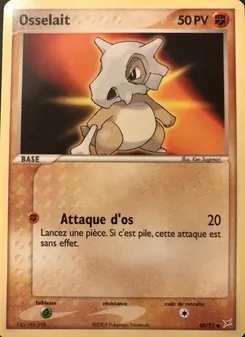 Osselait, EX Team Magma vs Team Aqua No. 40 Normal
