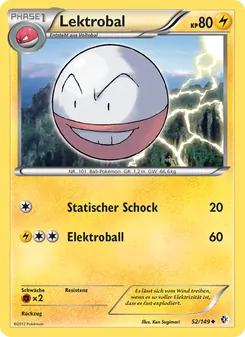 Lektrobal, Überschrittene Schwellen No. 52 Normal