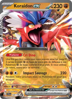 Koraidon-ex, Écarlate et Violet No. 125 Holo