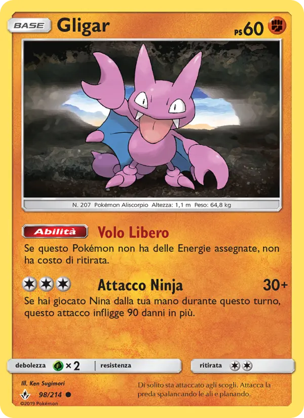 Gligar, Legami Inossidabili No. 98