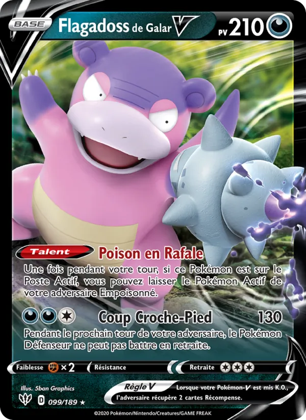 Flagadoss de Galar V, Ténèbres Embrasées No. 99