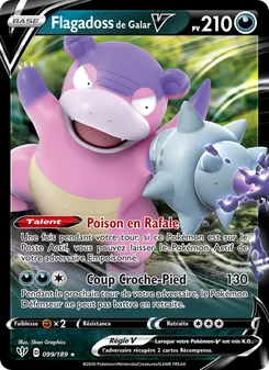 Flagadoss de Galar V, Ténèbres Embrasées No. 99 Holo