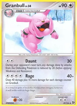 Granbull, Great Encounters No. 39 Normal