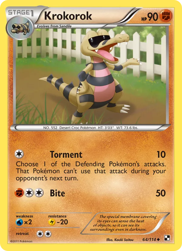 Krokorok, Black & White No. 64