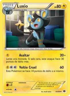Luxio, Próximos Destinos Nº 44 Normal