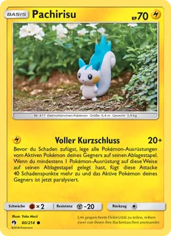 Pachirisu, Echo des Donners No. 80 Normal