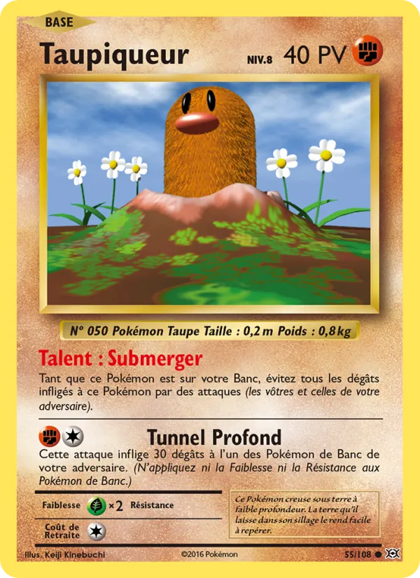 Taupiqueur, Évolutions No. 55