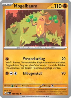 Mogelbaum, Entwicklungen in Paldea Nº 109 Normal