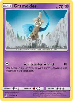 Gramokles, Bund der Gleichgesinnten Nº 93 Normal