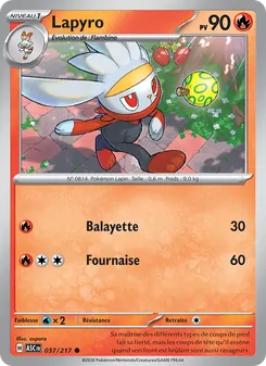 Lapyro, Héros Transcendants No. 037 Normal