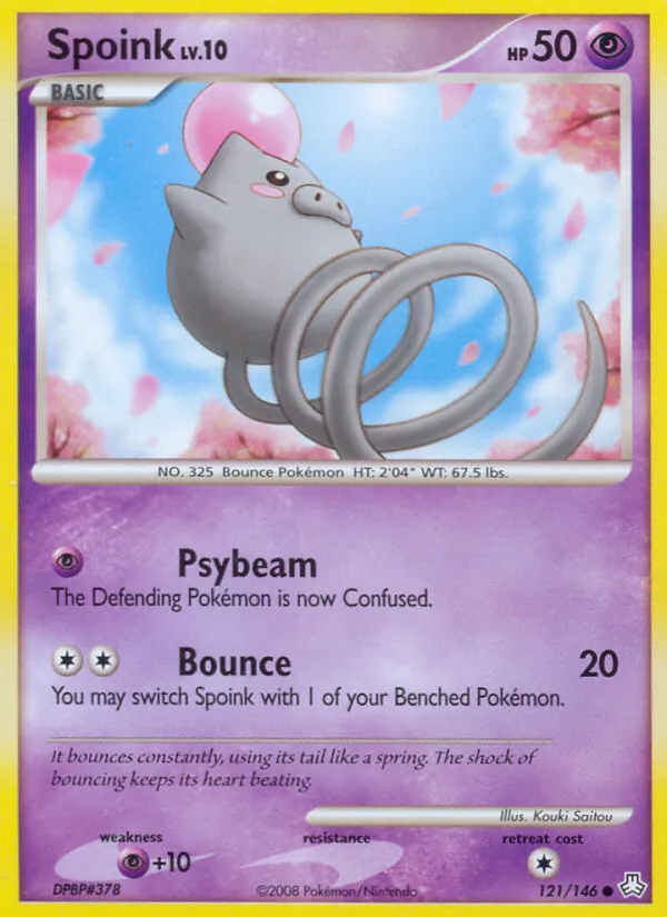 Spoink, Legends Awakened Nº 121