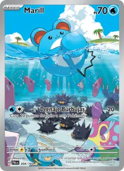 Marill, Evoluciones en Paldea Nº 204 Holo