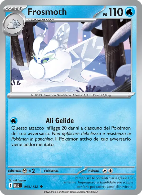 Frosmoth, Megaevoluzione No. 043
