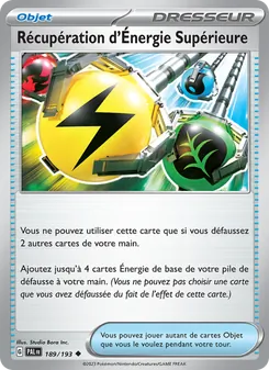 Récupération d'Énergie Supérieure, Évolutions à Paldea No. 189 Normal