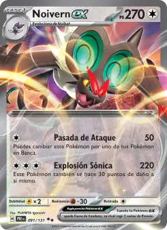 Noivern ex, Evoluciones Prismáticas No. 091 Holo