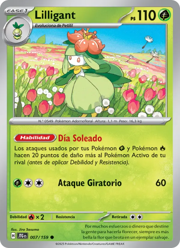 Lilligant, Juntos de Aventuras No. 007