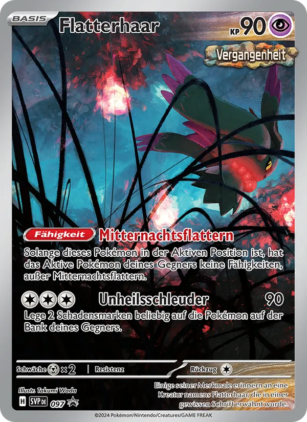 Flatterhaar, SVP Black Star Promos Nº 097