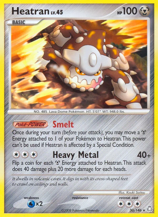 Heatran, Legends Awakened No. 30