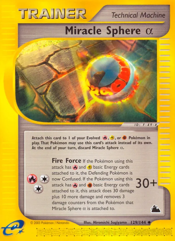 Miracle Sphere Alpha, Skyridge Nº 129