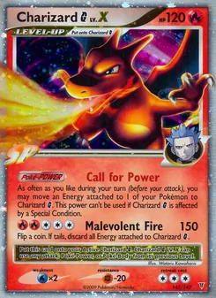Charizard G, Supreme Victors Nº 143 Holo