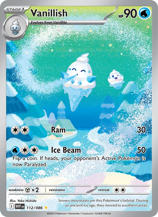 Vanillish, White Flare No. 112