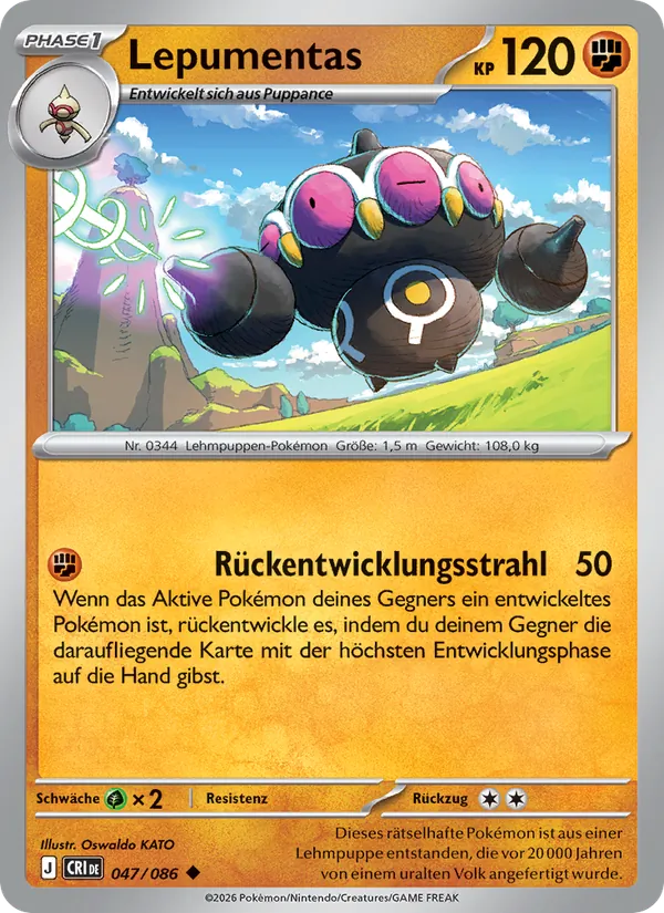 Lepumentas, Wachsendes Chaos No. 047