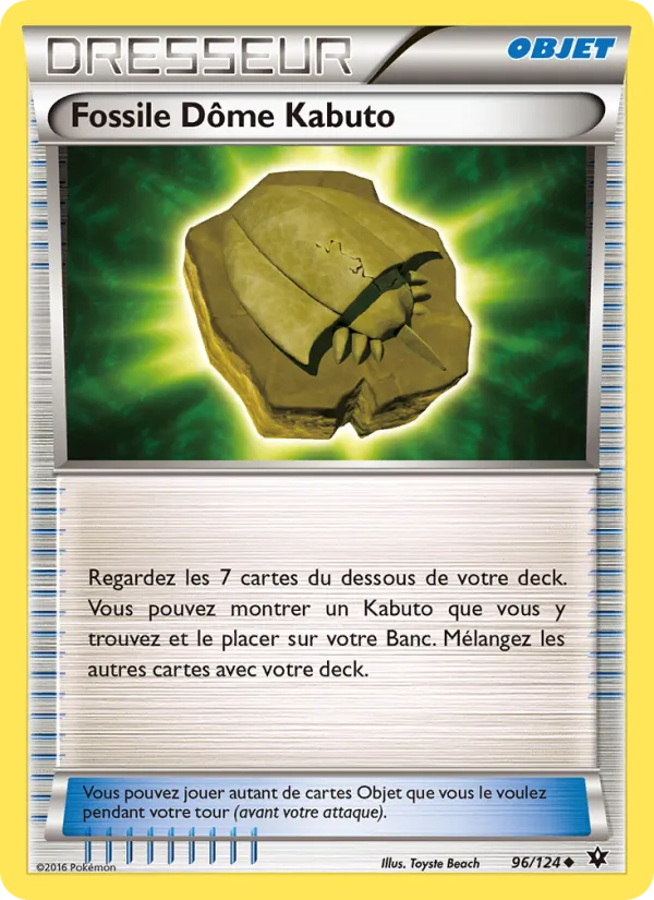 Fossile Dôme Kabuto, Impact des Destins Nº 96