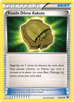 Fossile Dôme Kabuto, Impact des Destins No. 96 Normal