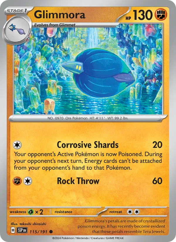 Glimmora, Surging Sparks Nº 115