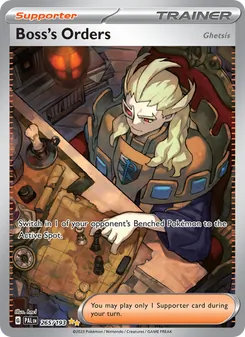 Boss's Orders, Paldea Evolved Nº 265 Holo