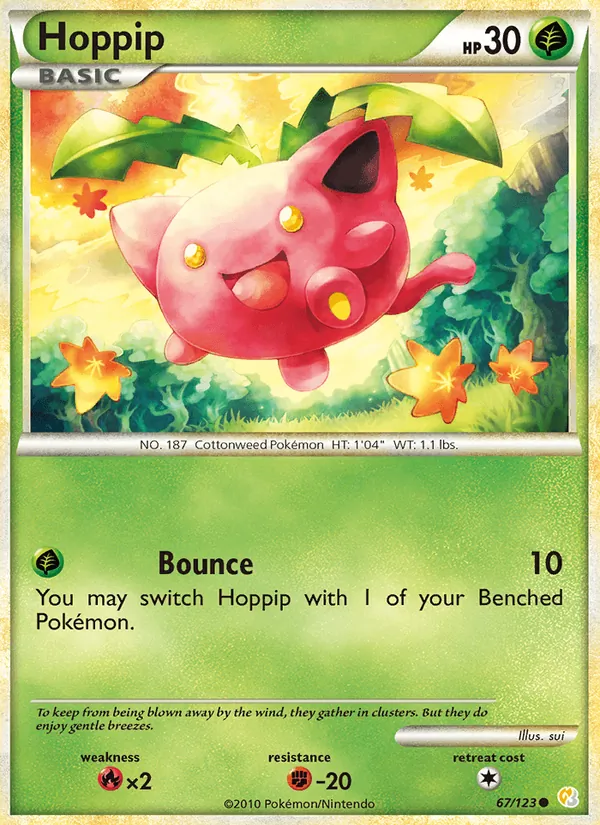 Hoppip, HeartGold SoulSilver Nº 67